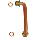 Kit de raccordement groupe de sécurité pour chauffe-eau thermodynamique