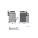 Pompe à chaleur air/eau gaz à absorption PGA 38 H
