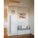 Radiateur Liria Pilotage Intelligent connecté - Vertical 1000W blanc