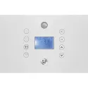 Radiateur soufflant pour salle de bain, 1800 W, blanc