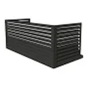 cache clim alu anth. XXL Dim int : H 1000 x L 1500 x P 850-1000 mm