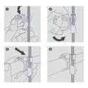Aspen Xtra Stud Clip 1 5/8