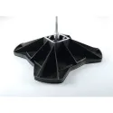Support de gaine en H Eco 330 (comprend 2 pieds en 330 mm. charge maxi 300 kg)