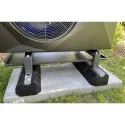 Plaque de sol ultralite effet béton 600x1200x75mm. Charge max: 240kg