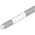 Bande non adhésive ivoire D.50mmx18m HS-50-I