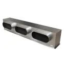 Plénum acier isolé pour grille de soufflage de 1000 x 150 mm (sorties latérales)