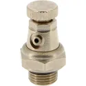 purgeur à volant à bec orientable 1/4'en vrac / 10 bar 100 C