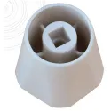 Volant seul pour robinet de radiateur manuel