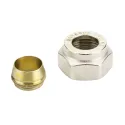 Raccord à visser femelle 3/4' pour tube cuivre 14/16