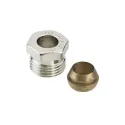 Raccord à visser mâle 1/2' pour tube cuivre 10/12