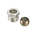 Raccord à visser mâle 1/2' pour tube cuivre 12/14