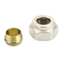 Raccord à visser femelle 3/4' pour tube cuivre 16/18