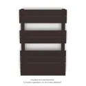 Régate MX, régulation IHD, Dark BroWn, 377W + 300W, H 796 mm / L 500 mm