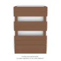 Régate MX, régulation IHD, Terracotta, 377W + 300W, H 796 mm / L 500 mm