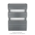 Régate MX, régulation IHD, Anthracite, 377W + 300W, H 796 mm / L 500 mm