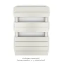 Régate MX, régulation IHD, White Quartz, 377W + 300W, H 796 mm / L 500 mm
