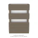 Régate MX, régulation IHD, Pearl Beige, 377W + 300W, H 796 mm / L 500 mm