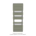 Régate MX, régulation IHD, Cement Grey, 691W + 900W, H 1536 MM / L 500 mm