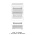 Altai Spa MX régul.IHD, White Matt, 586W + 600W, H 1262 mm / L 500 mm