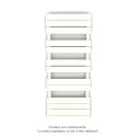 Régate MX, régulation IHD, Pure White, 583W + 600W, H 1314 mm / L 500 mm