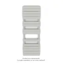 Régate MX, régulation IHD, Light Grey, 691W + 900W, H 1536 MM / L 500 mm