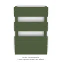 Régate MX, régulation IHD, Olive Green, 377W + 300W, H 796 mm / L 500 mm