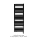 Altai Spa MX régul.IHD, Jet Black, 614W + 750W, H 1614 mm / L 500 mm