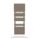 Régate MX, régulation IHD, Beige Grey, 691W + 900W, H 1536 MM / L 500 mm