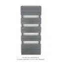 Régate MX, régulation IHD, Anthracite, 583W + 600W, H 1314 mm / L 500 mm