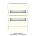 Régate MX, régulation IHD, Pure White, 377W + 300W, H 796 mm / L 500 mm
