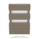 Régate MX, régulation IHD, Beige Grey, 377W + 300W, H 796 mm / L 500 mm