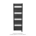 Altai Spa MX régul.IHD, Black Quartz, 614W + 750W, H 1614 mm / L 500 mm