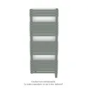 Altai Spa MX régul.IHD, Blue Grey, 586W + 600W, H 1262 mm / L 500 mm