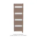 Altai Spa MX régul.IHD, Terracotta Faded, 614W + 750W, H 1614 mm / L 500 mm