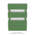 Régate MX, régulation IHD, Reseda Green, 377W + 300W, H 796 mm / L 500 mm