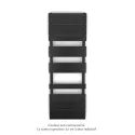 Régate MX, régulation IHD, Black Quartz, 691W + 900W, H 1536 MM / L 500 mm