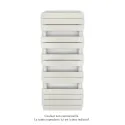 Régate MX, régulation IHD, White Quartz, 583W + 600W, H 1314 mm / L 500 mm
