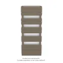 Régate MX, régulation IHD, Pearl Beige, 583W + 600W, H 1314 mm / L 500 mm