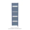 Altai Spa MX régul.IHD, Pigeon Blue, 884W + 1000W, H 1878 mm / L 500 mm