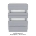 Régate MX, régulation IHD, Light Jeans, 377W + 300W, H 796 mm / L 500 mm