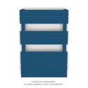Régate MX, régulation IHD, Gentian Blue, 377W + 300W, H 796 mm / L 500 mm
