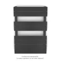Régate MX, régulation IHD, Anthracite Grey, 377W + 300W, H 796 mm / L 500 mm