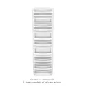 Kéva Spa MX cintré, régul.IHD, White Matt, 950W + 1000W, H 1825 mm / L 500 mm