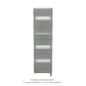 Altai Spa MX régul.IHD, Grey Aluminium, 884W + 1000W, H 1878 mm / L 500 mm