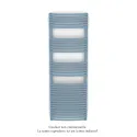 Kéva Spa MX cintré, régul.IHD, Pastel Blue, 708W + 750W, H 1429 mm / L 500 mm