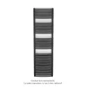 Kéva Spa MX cintré, régul.IHD, Black Quartz, 950W + 1000W,H 1825 mm / L 500 mm