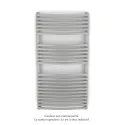 Kéva Spa MX cintré, régul.IHD,White Aluminium, 462W + 500W, H 934 mm / L 500 mm