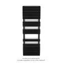 Régate MX, régulation IHD, Traffic Black, 691W + 900W, H 1536 MM / L 500 mm