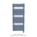 Altai Spa MX régul.IHD, Pigeon Blue, 586W + 600W, H 1262 mm / L 500 mm