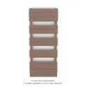 Régate MX, régulation IHD, Terracotta Faded, 583W + 600W, H 1314 mm / L 500 mm